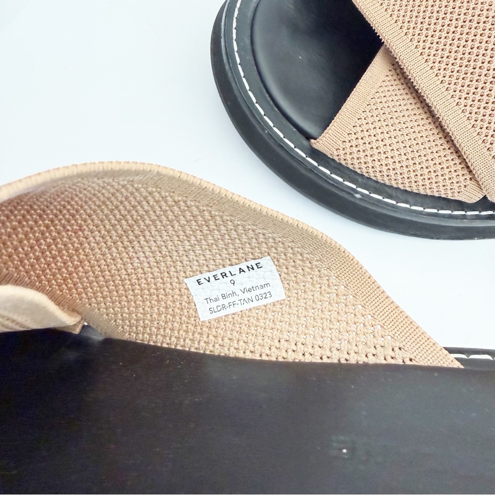 Everlane Reknit Form Crossover Sandals Size 9 - Picture 6 of 6